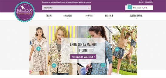Sudocoud - Spécialiste dans la vente de tissus originaux et articles de mercerie - Sudocoud et 1 page supplémentaire - Microsoft E