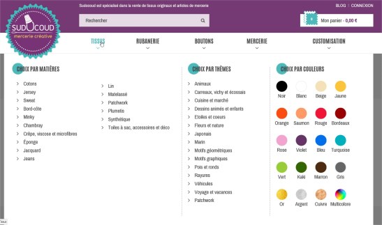 Tissus - Sudocoud et 1 page supplémentaire - Microsoft Edge